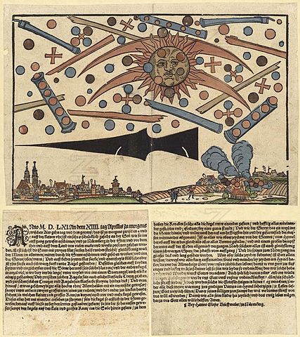 ovni Nürnberg vom 14. April 1561-histoire