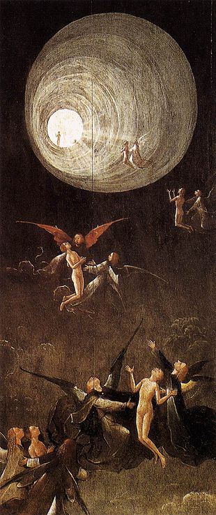 LAscension vers lempyrée de Hieronymus Bosch